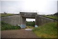 Branch line goes over the bridleway