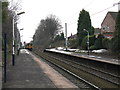 View toward Hazel Grove at Davenport station