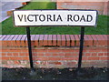 Victoria Road sign