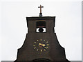 TQ3861 : Clock and bell of St Edward's church by Stephen Craven