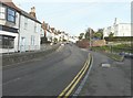 Looking up Sandgate Hill