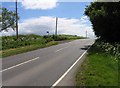 Nottingham Road passes driveway to Tithe Farm