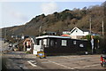 Monmouth Beach huts/chalets affected by landslip