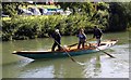 SP5005 : Venetian rowers on the River Thames by Steve Daniels