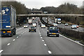 Northbound M6, Ashflats Footbridge