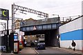 Railway bridge over Three Colts Lane