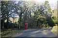 Postbox and telephone box, Grange Road