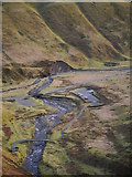 NT1814 : Grey Mare's Tail Nature Reserve Car Park by James T M Towill