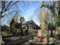 High Lane church and war memorial