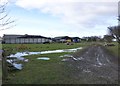 Muddy field at High Chibburn