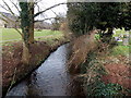 Forge Brook flows past a cemetery, Blakeney