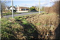 Culverted ditch beside Kennington Road