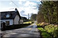 Minor road to Williestruther Loch