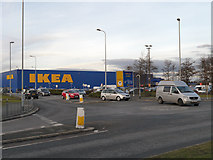 SJ5891 : IKEA, Warrington by David Dixon