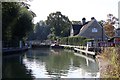 Looking downstream to Osney Lock