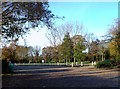 Car park for Butterfly World and the Medina Garden Centre, IOW