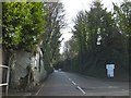 Road cutting on St Clement