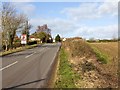 Lane north west of Binton