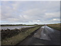 Flooded fields near Lynemouth