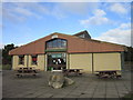 The visitors centre at East Chevington Nature Reserve