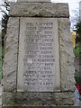 NZ2595 : The War Memorial at Holy Trinity, Widdrington by Ian S