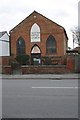 Drayton Baptist Church viewed across the A4017