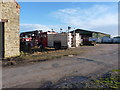 Disused fire tenders at Eastern Old Parks