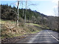 The A396, south of Chilly Bridge