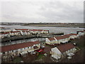 Houses on Captains Wharf from River Drive