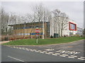 NZ2734 : Spennymoor Community Fire Station in York Hill Road by peter robinson