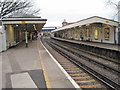 Mortlake railway station, London