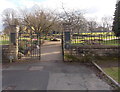 An entrance to Bathurst Park, Lydney