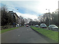 A329 Millennium Road approaches The Met Office Roundabout