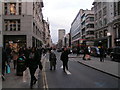 Oxford Street, just east of Oxford Circus, looking east