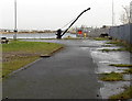 Crane in Barry Docks