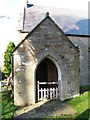 NZ0449 : All Saints Church, Muggleswick - porch by Mike Quinn
