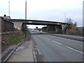 Bridge over Greens Way (A6023)