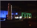 Motormania, Avon Business Park at night