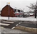 Snowy Larch Grove shops, Malpas, Newport