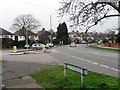 Junction of Eden Park Avenue and Crossways Road