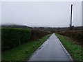 Low cloud above Bowgrove Road