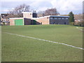 The changing rooms at Knights Place Recreation Ground, Strood