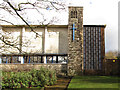 Belfry of St Barnabas church, Purley