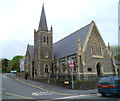 West side of Hall Street Methodist Church, Llanelli