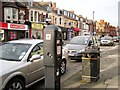 Ticket machine for on-street parking, Station Road