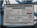 The Middlesbrough Transporter Bridge