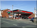 Service station on Warrington Road