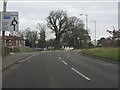 Tamworth Lane approaching Dickens Heath Road roundabout