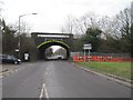 Denham, railway bridge over A412