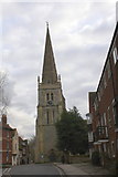 SU4996 : West St Helen Street and St Helen's Church by Roger Templeman